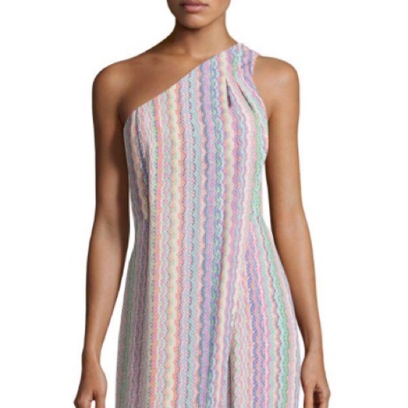 BCBGMAXAZRIA Dries one-shoulder high slit gown - Picture 2 of 8